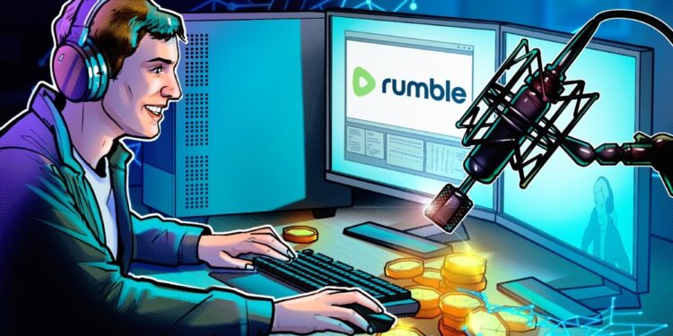 Rumble to Roll Out BTC Tips to Streaming Platform’s 51M Users Rumble to Roll Out BTC Tips to Streaming Platform’s 51M Users