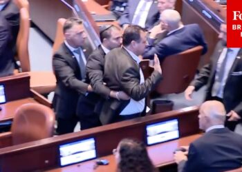 SHOCK MOMENT: Trump's Speech To Knesset Interrupted By Heckling Politician Who Is Swiftly Removed