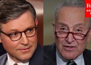 Speaker Johnson Pans Schumer For Blocking CR, Claims Dems Are Terrified Of Party's 'Marxist Base'