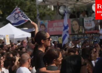 Israelis Celebrate In Hostages Square After Remaining Gaza Hostages Are Returned To Israel