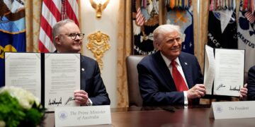 Trump, Australian PM sign .5B critical minerals deal to counter China dominance in rare earths