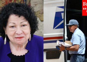 'What Else Wouldn't Be Covered?': Sonia Sotomayor Questions Official On What Proper Mail Delivery Is