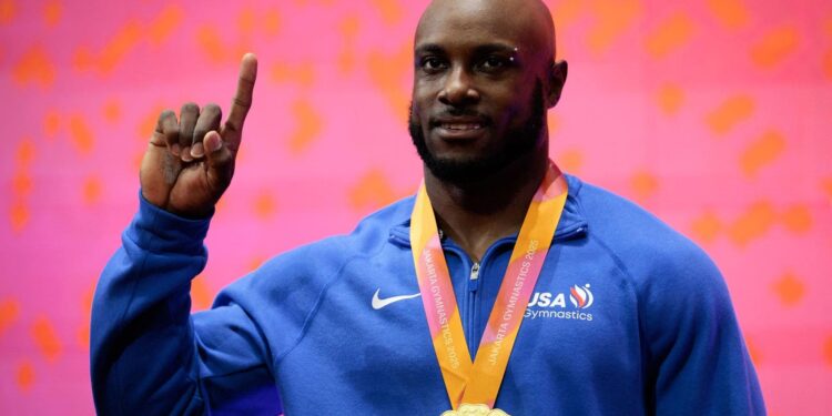 Gymnast Donnell Whittenberg Makes History As First U.S. World Champion On Still Rings Gymnast Donnell Whittenberg Makes History As First U.S. World Champion On Still Rings