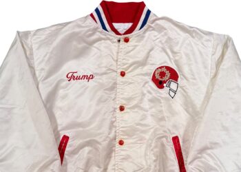 Trump’s New Jersey Generals jacket up for auction Trump’s New Jersey Generals jacket up for auction