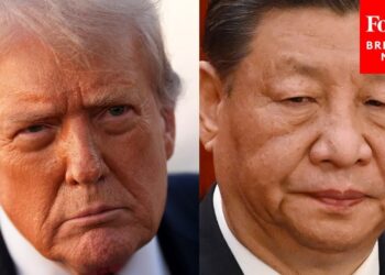 Trump Says, 'I Have A Great Relationship With President Xi' On Sunday Night Air Force One Flight