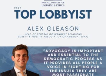 SFAA’s Alex Gleason Named Among Nation’s Top Lobbyists for 2025 SFAA’s Alex Gleason Named Among Nation’s Top Lobbyists for 2025