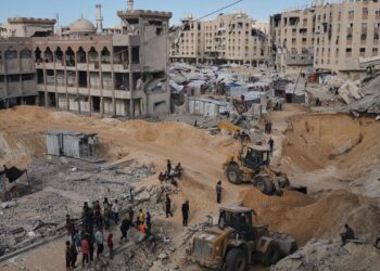 Israel says Hamas hands over ‘2 coffins of deceased hostages’ to the Red Cross in Gaza