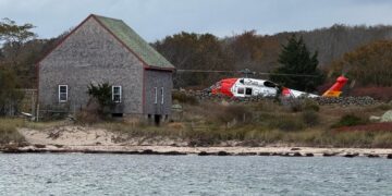 Woman who escaped from boat fire off Cape Cod with her husband and son dies at a hospital Woman who escaped from boat fire off Cape Cod with her husband and son dies at a hospital