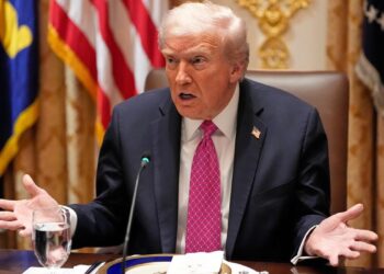 President Donald Trump drops the F-bomb before the cameras. It wasn’t the first time