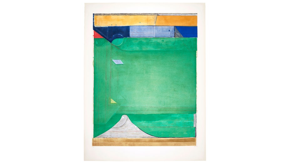 Gene Hackman's deeply personal art collection and awards head to auction, months after actor’s death 12 Gene Hackman auction of "Green" by Richard Diebenkorn