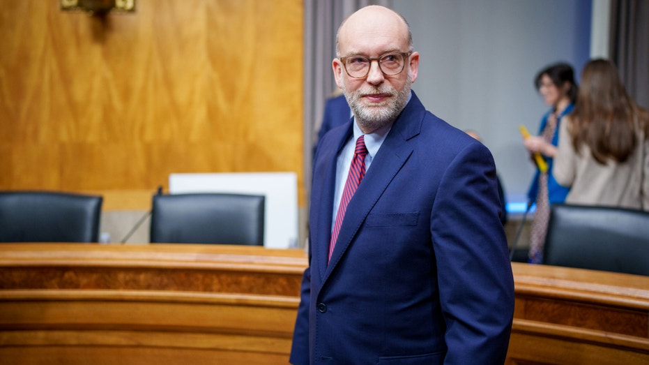 Trump admin moving to roll back Biden-era CFPB registry rules 5 President-elect Donald Trump's nominee for Office of Management and Budget Director Russell Vought arrives for a Senate Homeland Security and Governmental Affairs confirmation hearing on Capitol Hill on Jan. 15, 2025, in Washington, D.C.