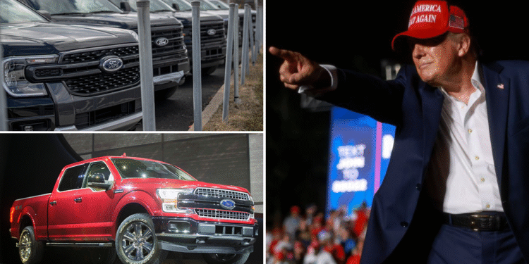Trump calls Ford F-150 a ‘hot truck’ in enthusiastic presidential endorsement of top-selling American vehicle