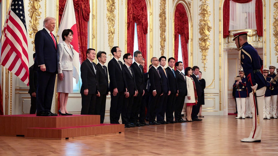 Trump meets with Japan’s first female leader, signs rare earth, critical minerals supply 5 Trump and Japanese Prime Minister Sanae Takaichi in Tokyo