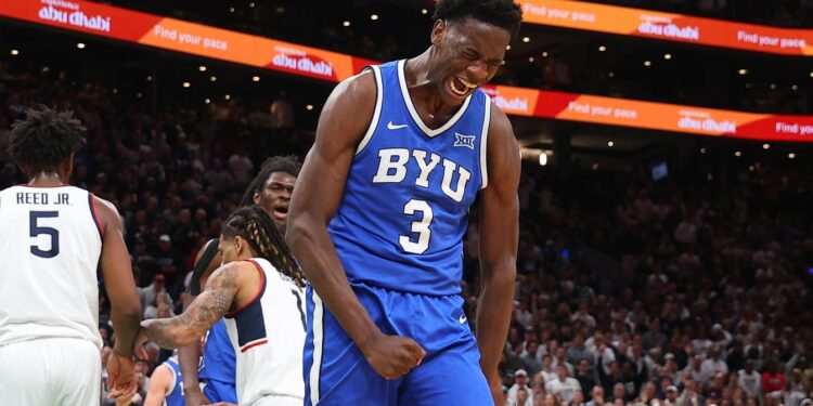 A.J. Dybantsa Shines In Star-Studded Hostile Homecoming A.J. Dybantsa Shines In Star-Studded Hostile Homecoming