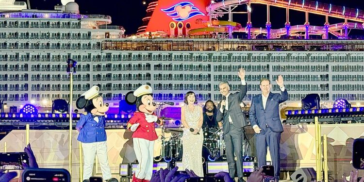 Disney launches newest cruise ship amid massive seafaring expansion Disney launches newest cruise ship amid massive seafaring expansion