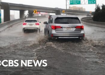 Atmospheric river's massive storms threaten California with mudslides and flooding
