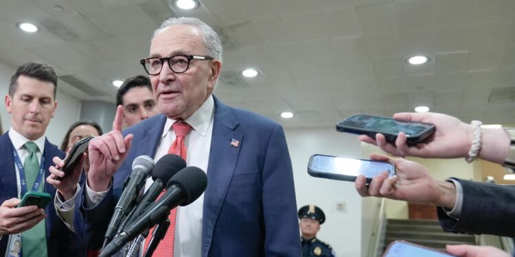 Schumer is now the most unpopular Senate Democratic leader on record, say polls