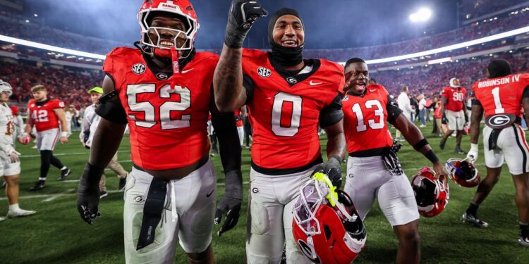 Georgia up to No. 4 in poll, Oklahoma back in top 10, Mean Green ranked for first time since 1959 Georgia up to No. 4 in poll, Oklahoma back in top 10, Mean Green ranked for first time since 1959