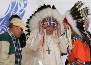 Pope returns 62 artifacts to Indigenous peoples from Canada as part of reckoning with colonial past